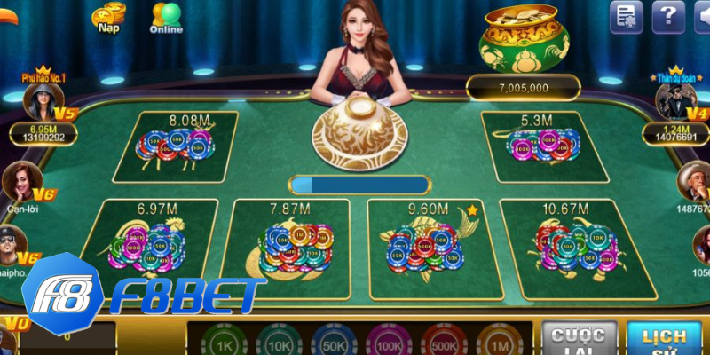 Game Bầu Cua Tôm Cá F8bet