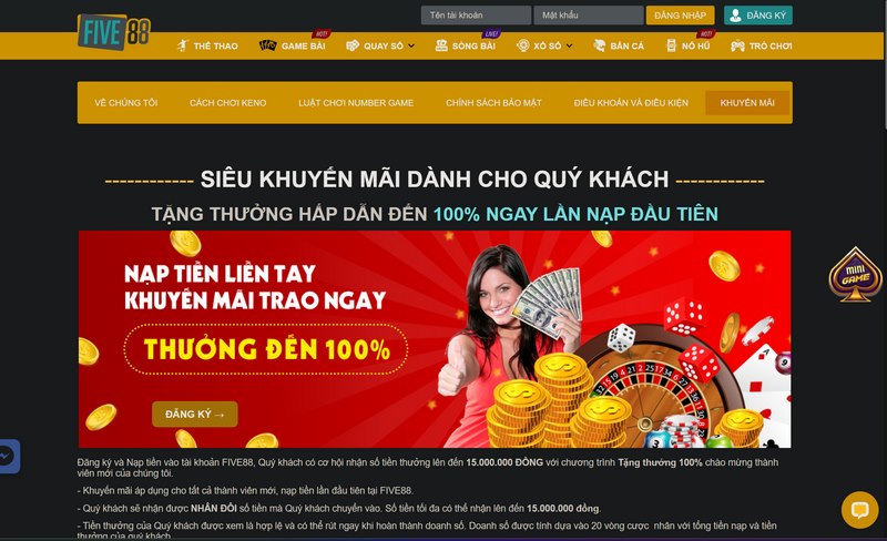 Nạp tiền F8bet